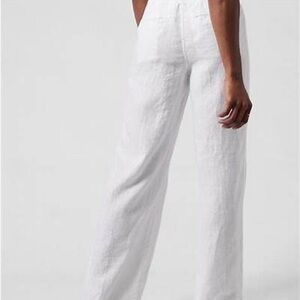 ATHLETA Cabo Linen Wide Leg Pant Size 4